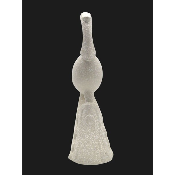 Vintage Bird of Paradise White Textured Ceramic Figurine China Craft USA 11" - Picture 5 of 7